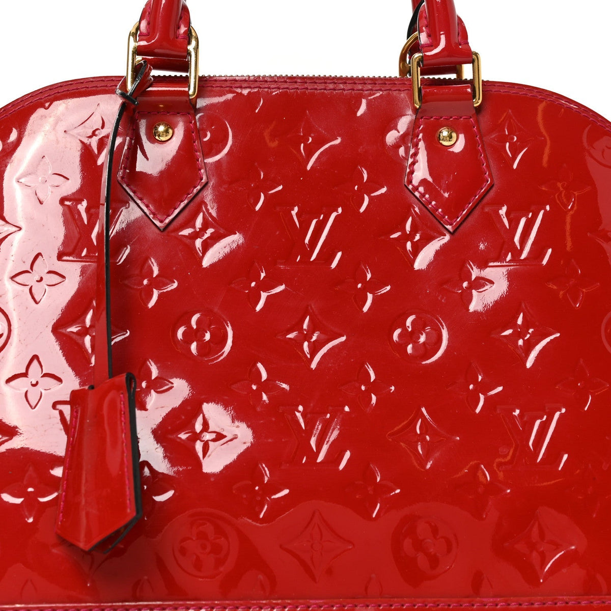 Louis Vuitton Vernis Alma PM Rose Indien