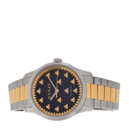 Gucci Stainless Steel 38mm G-Timeless Automatic Watch Blue