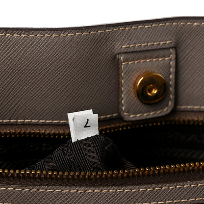 Prada Saffiano Lux Large Tote Argilla