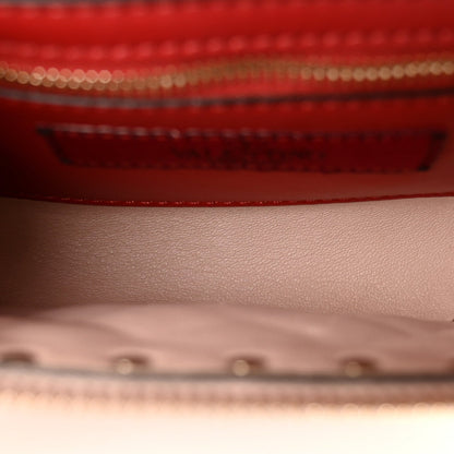 Valentino Garavani Lambskin Rockstud Spike Belt Bag 85 Water Rose
