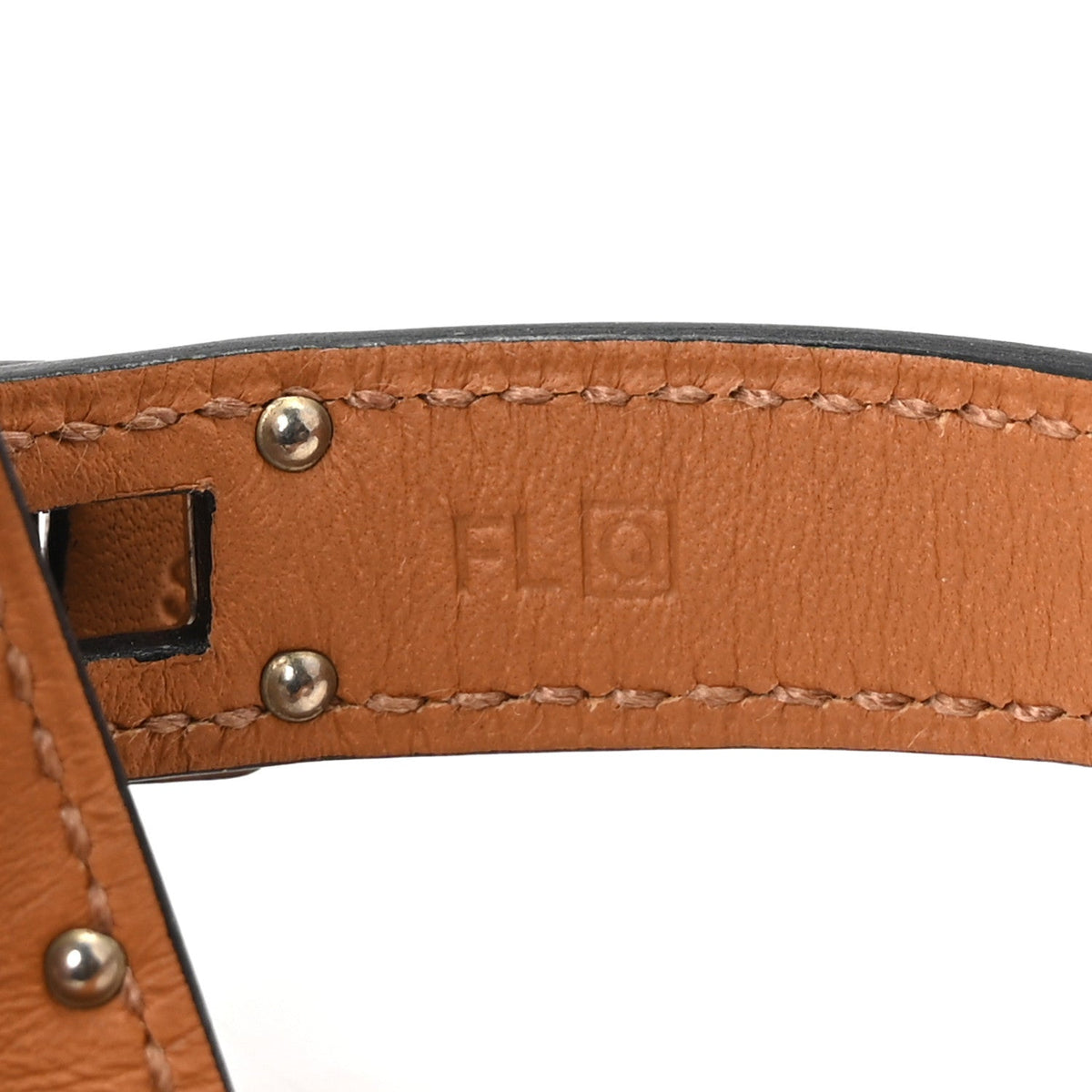 Hermes Swift Leather Palladium Kelly Double Tour Bracelet S Rouge H