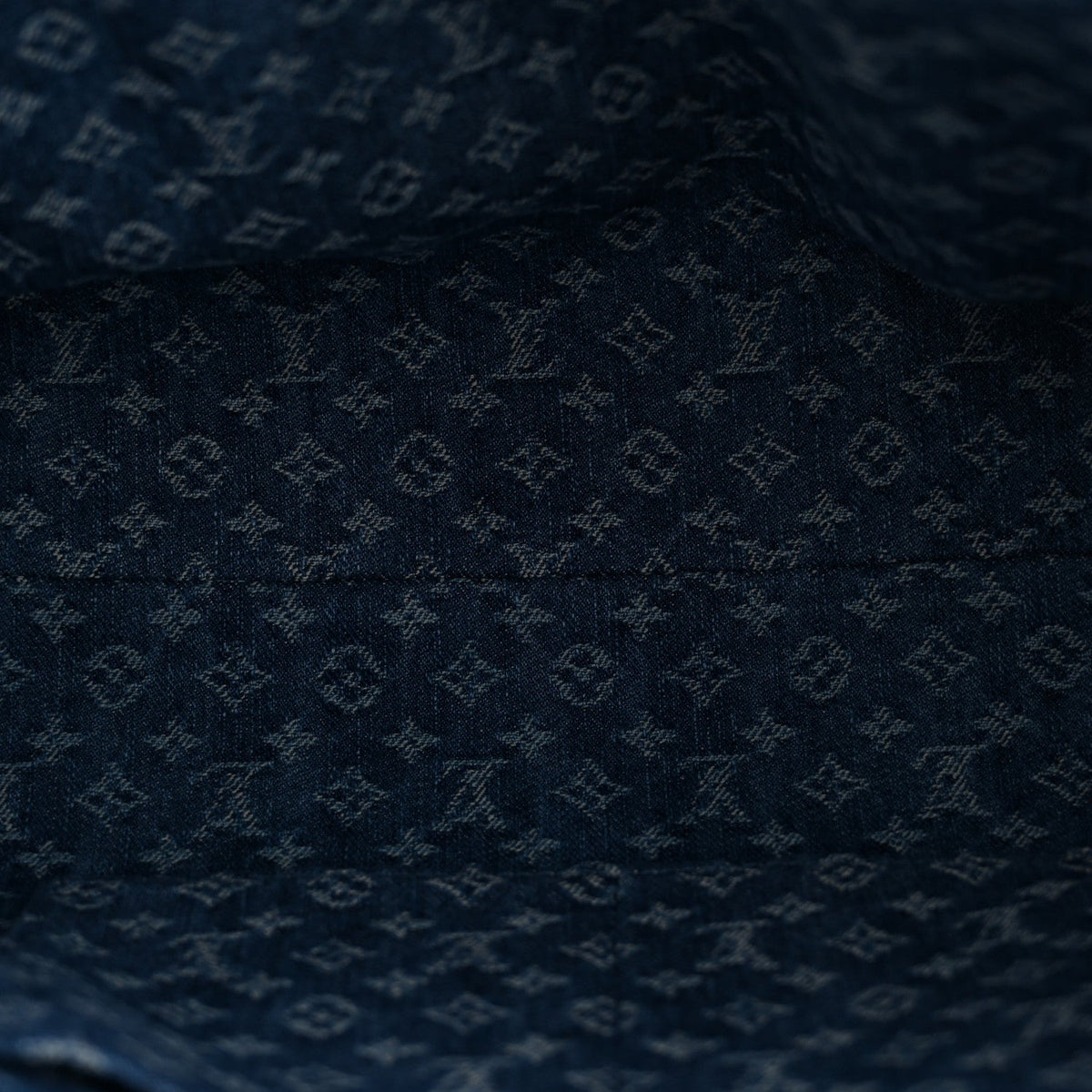 Louis Vuitton Monogram Denim Onthego MM Blue