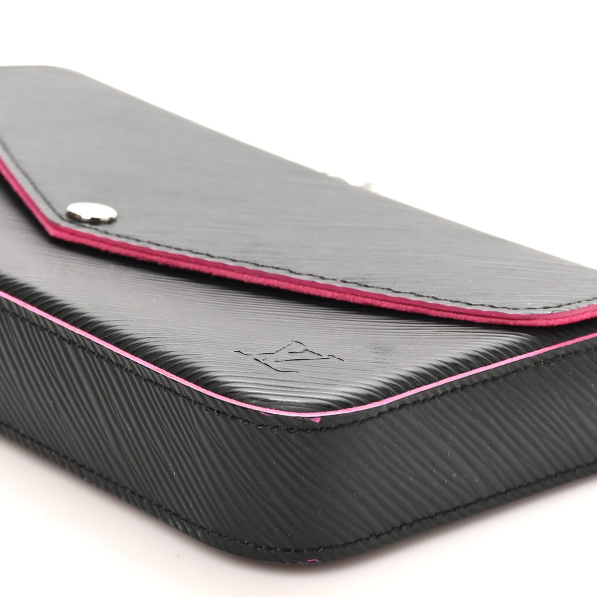 Louis Vuitton Epi Pochette Felicie Black Hot Pink