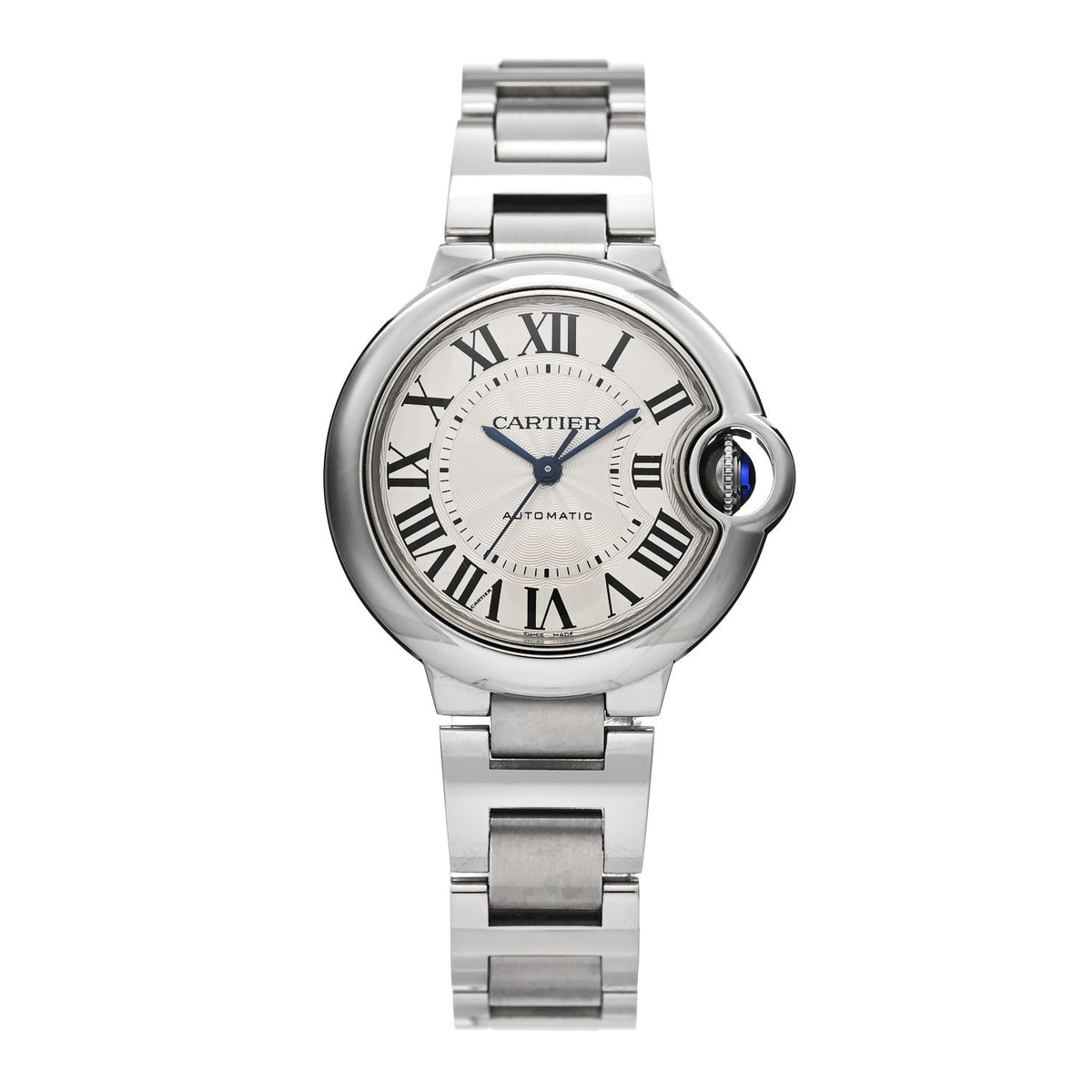 Cartier Stainless Steel 33mm Ballon Bleu De Cartier Watch Silver 1944979