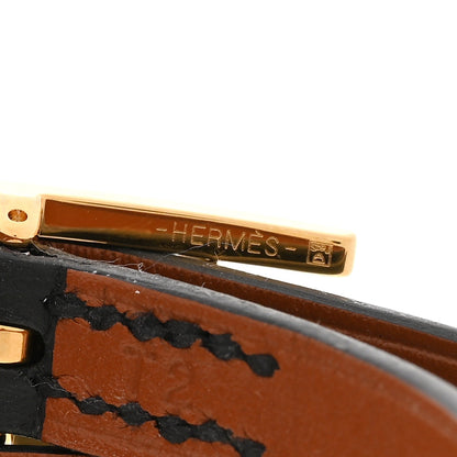 Hermes Chamonix Tadelakt Behapi Double Tour Bracelet T2
