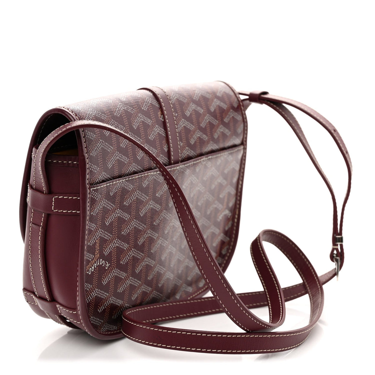 Goyard Goyardine Belvedere II PM Messenger Bag Bordeaux