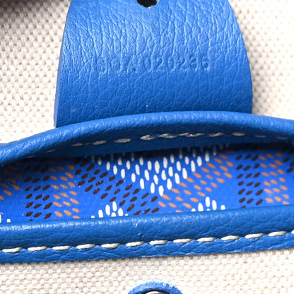 Goyard Goyardine Artois PM Tote Sky Blue