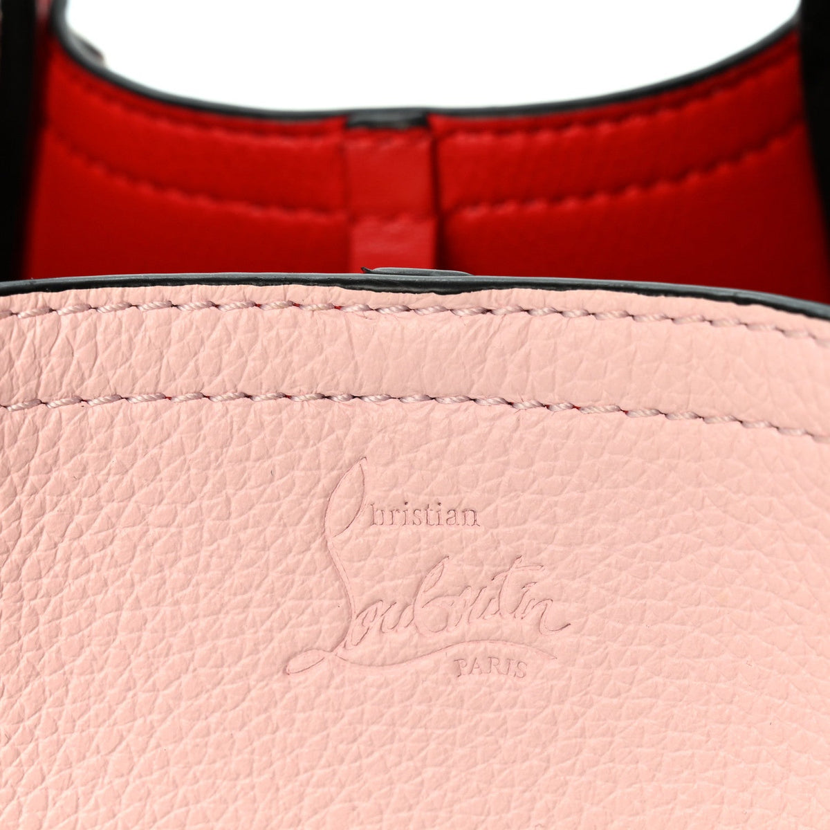 Christian Louboutin Calfskin Empire Spiked Mini Cabarock Tote Poupee 1984512