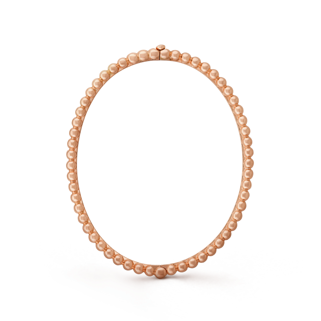 18K Gold VCA Perlée Pearls of Gold Bracelet