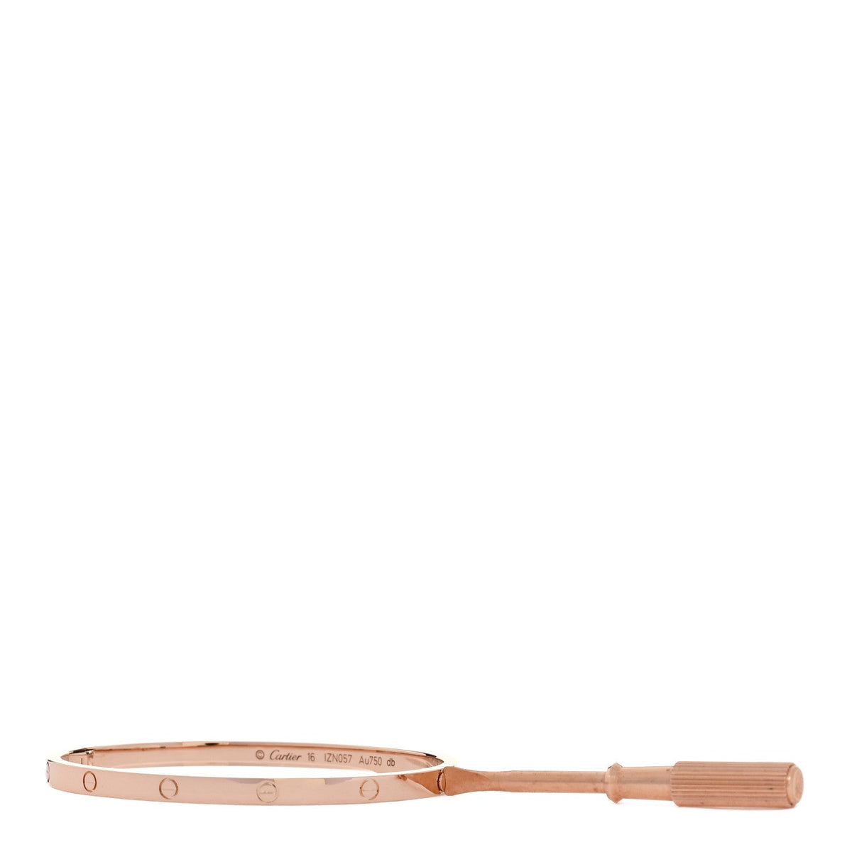 Cartier 18K Pink Gold Small LOVE Bracelet 16
