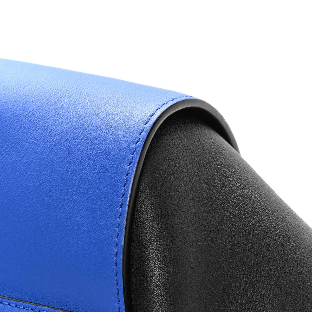 Loewe Calfskin Medium Hammock Shoulder Bag Electric Blue Black