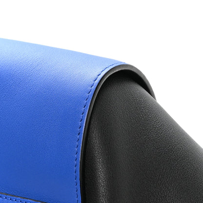 Loewe Calfskin Medium Hammock Shoulder Bag Electric Blue Black