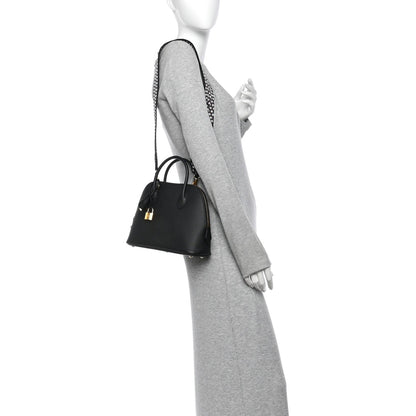 Hermes Epsom 1923 Sangle Bolide 25 Black White