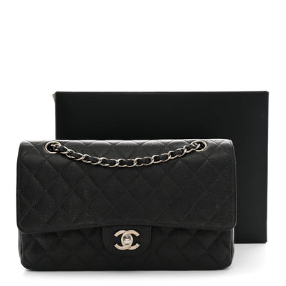 Chanel Caviar Quilted Medium Double Flap Bag Black 1983939