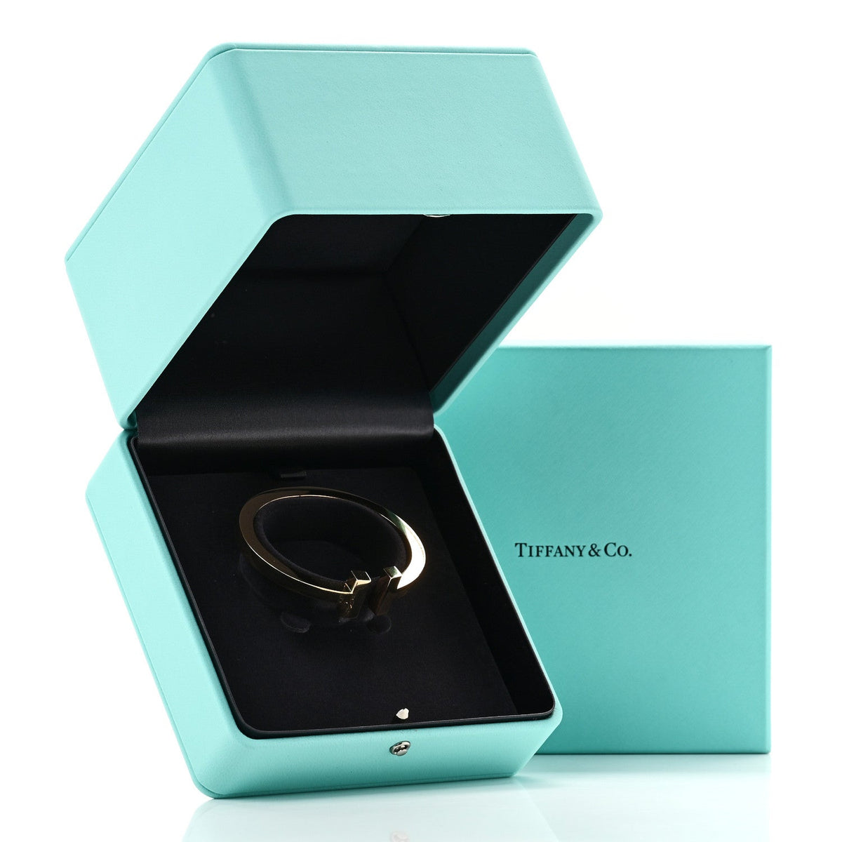 Tiffany 18K Yellow Gold T Square Bracelet