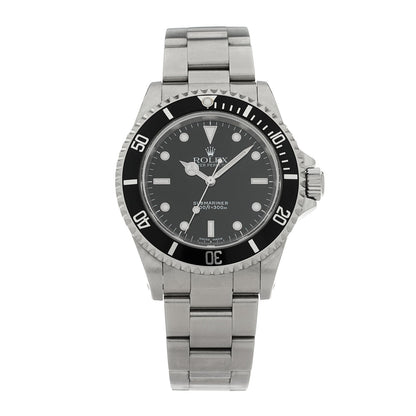 Rolex Stainless Steel 40mm Submariner Watch Black 14060M
