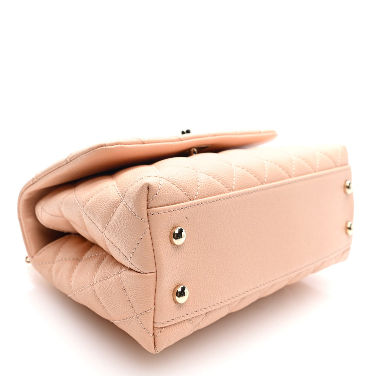 Chanel Caviar Quilted Mini Coco Handle Flap Light Pink 1988537