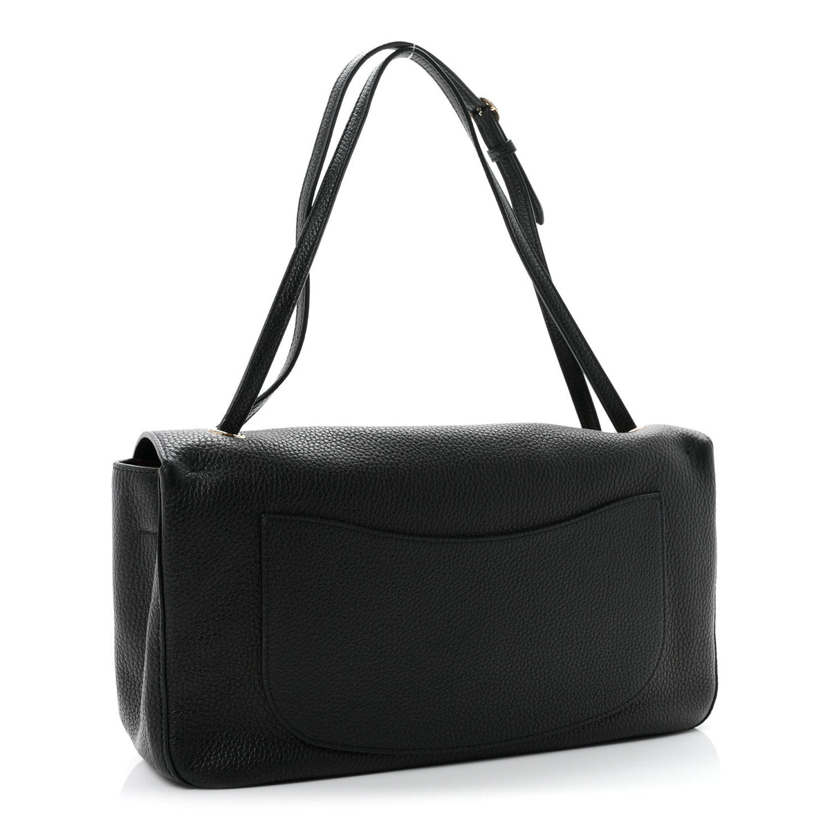 Chanel Grained Calfskin Small Souplissimo Maxi Flap Black 1982869