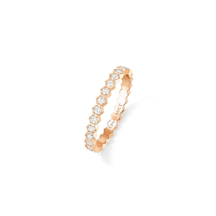 18K Gold Diamond Chaumet Bee My Love Ring