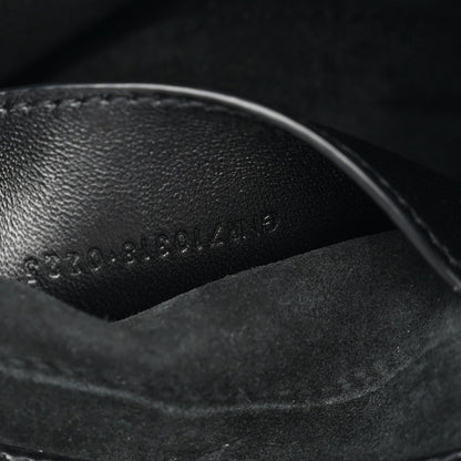 Saint Laurent Smooth Calfskin Le 5 A 7 Mini Hobo Black