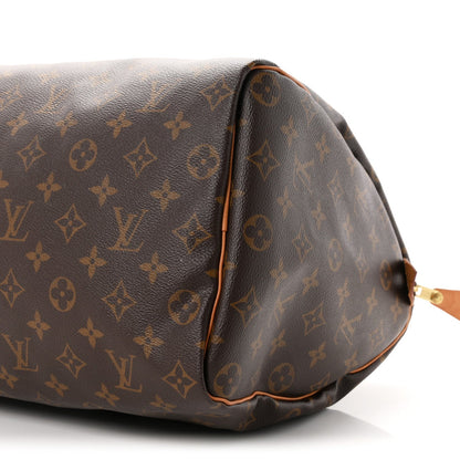 Louis Vuitton Monogram Speedy 35 Brown