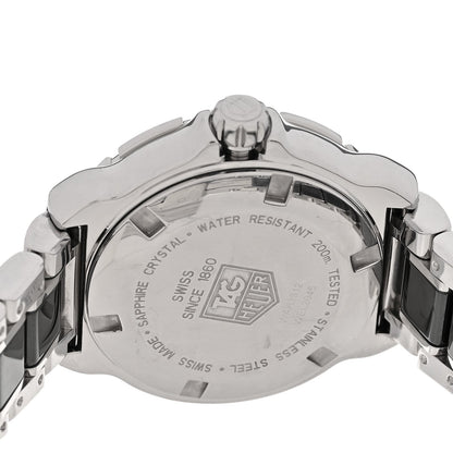 Tag Heuer Stainless Steel Ceramic Diamond 32mm Formula 1 Watch Black WAH1312