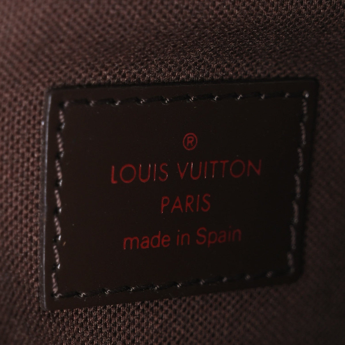 Louis Vuitton Damier Ebene Geronimos Brown