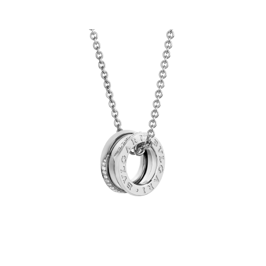 18K Gold Diamond B.zero1 Necklace