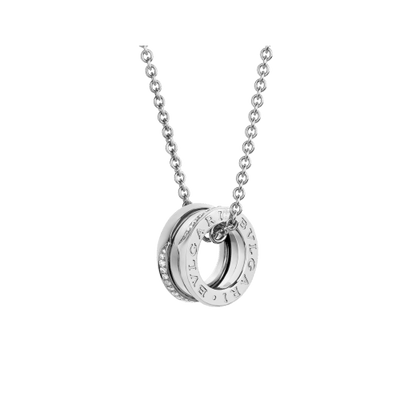 18K Gold Diamond B.zero1 Necklace