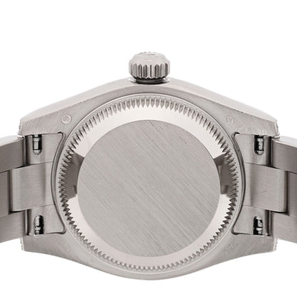 Rolex 18K White Gold Diamond 26mm Lady Datejust Watch Silver 179239
