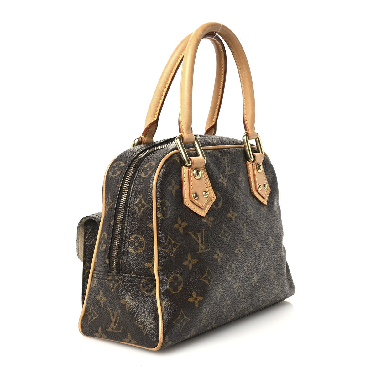 Louis Vuitton Monogram Manhattan PM Brown