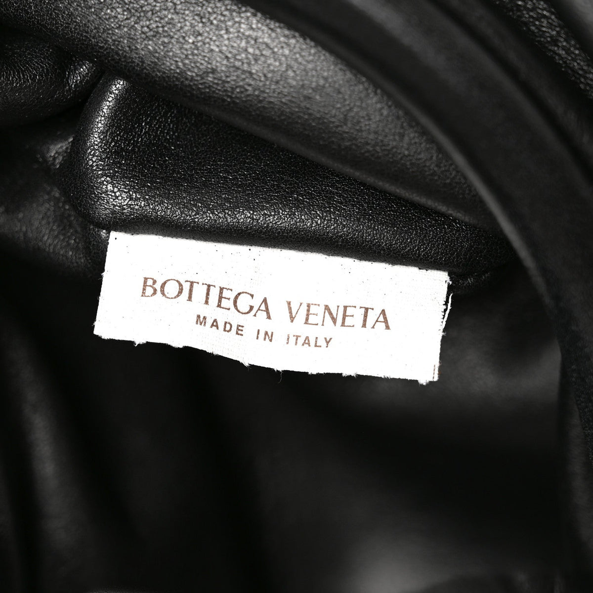 Bottega Veneta Nappa The Belt Chain Pouch Black