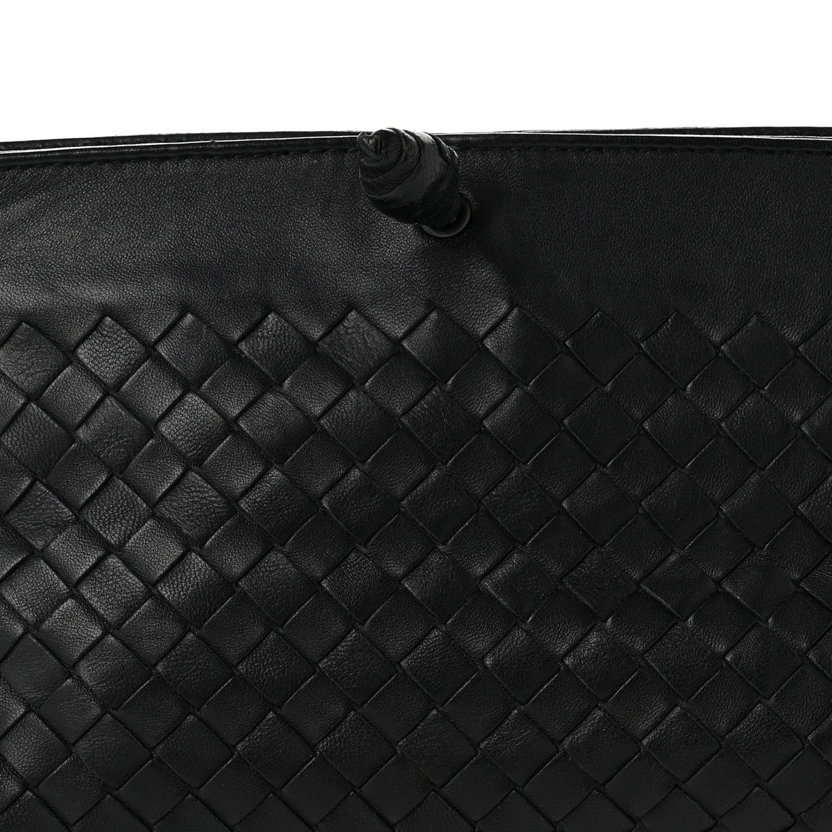 Bottega Veneta Nappa Intrecciato Mini Shoulder Bag Black
