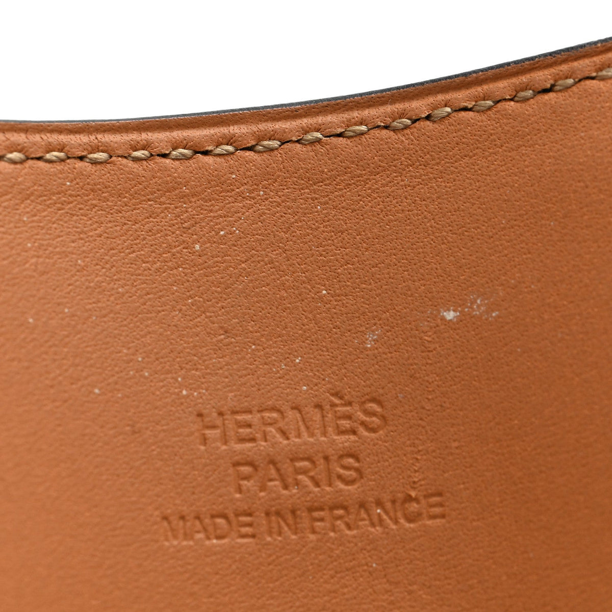 Hermès Swift Gold Plated CDC Collier de Chien Bracelet Bleu Agate