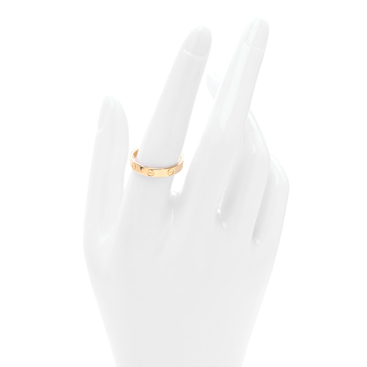 Cartier 18K Yellow Gold 3.5mm LOVE Wedding Band Ring 57 8