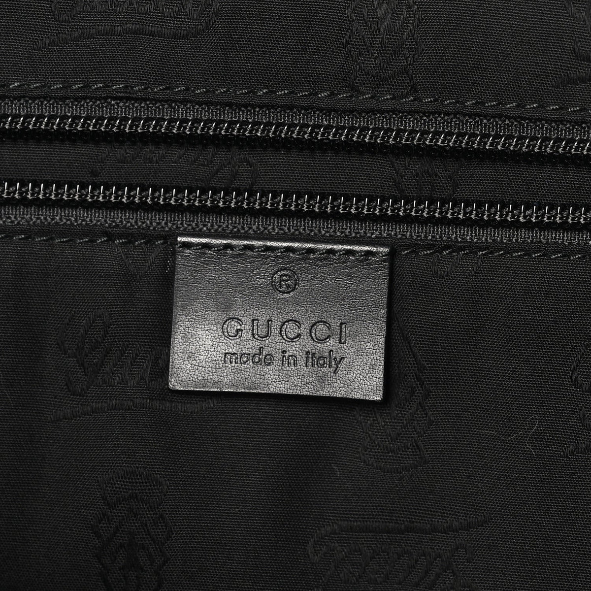 Gucci Imprime Monogram Medium Briefcase Black