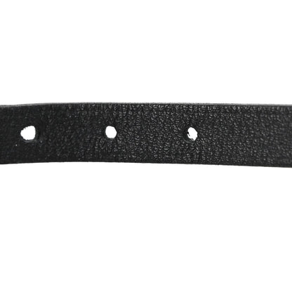 Hermes Epsom Behapi Double Tour Bracelet Black