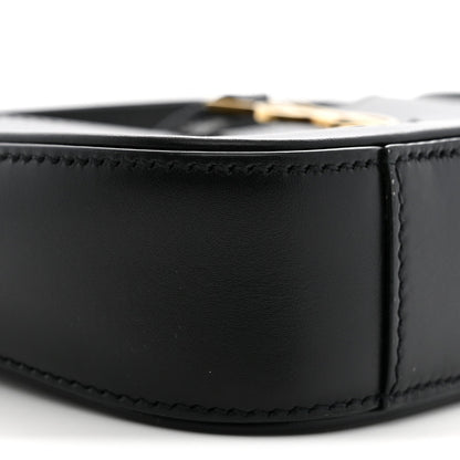 Saint Laurent Smooth Calfskin Le 5 A 7 Mini Hobo Black