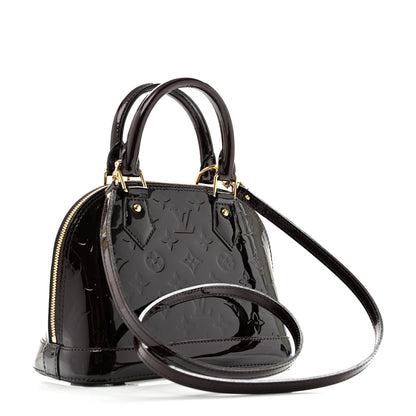 Louis Vuitton Vernis Alma BB Amarante
