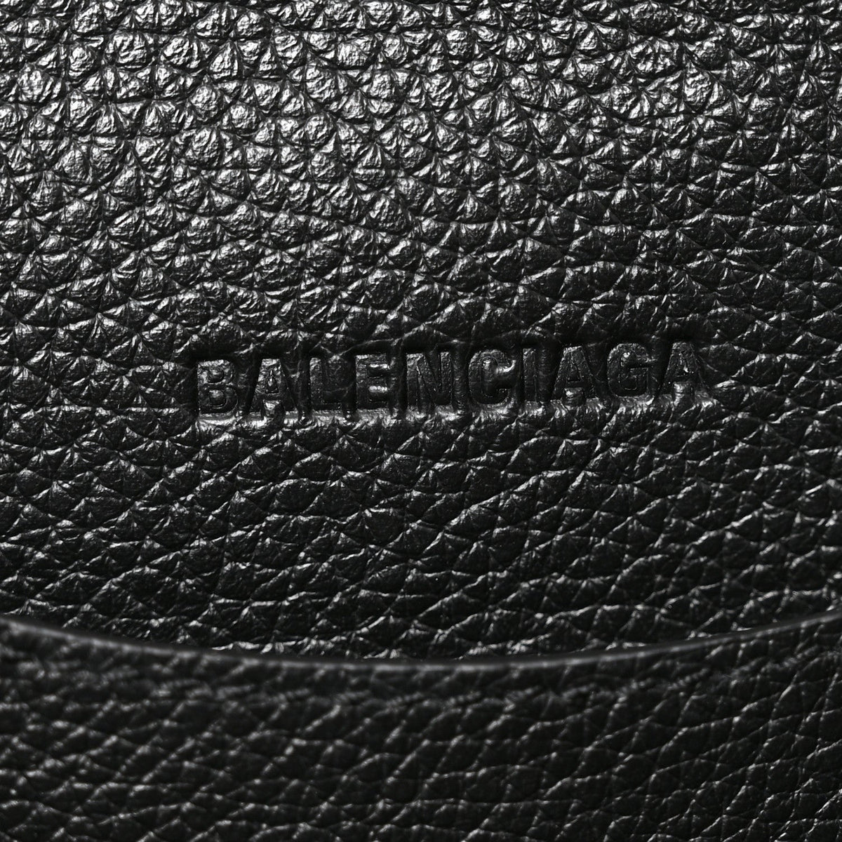 Balenciaga Grained Calfskin Neo Classic S City Black
