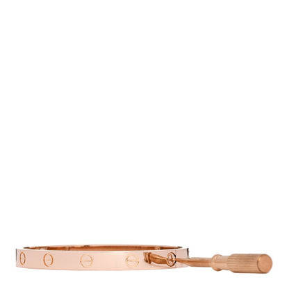Cartier 18K Pink Gold LOVE Bracelet 17