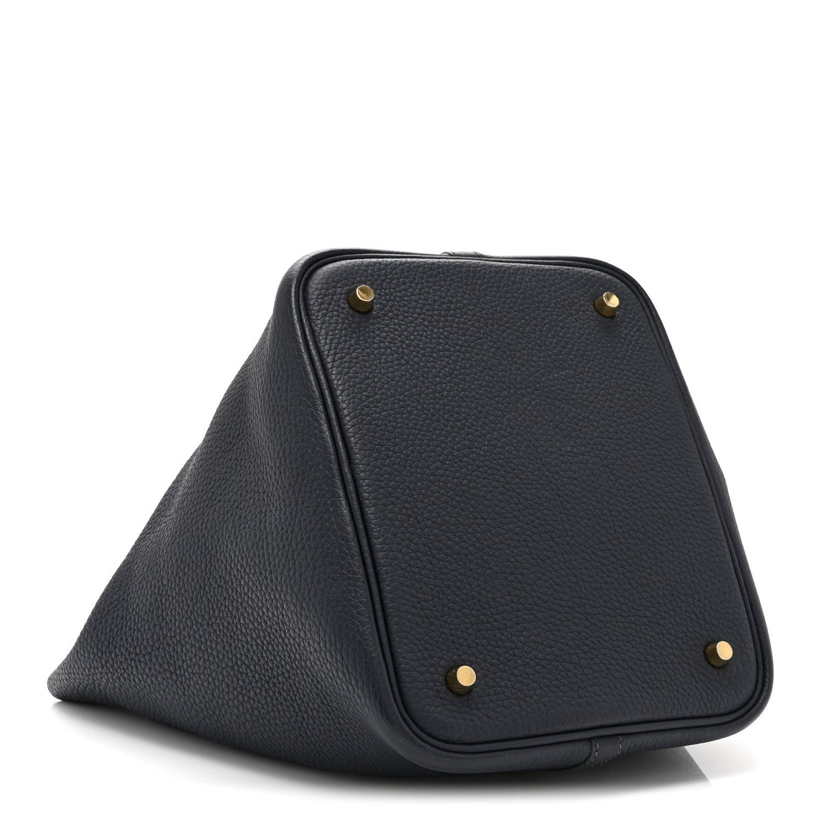 Hermes Taurillon Clemence Picotin Lock 22 MM Bleu Nuit