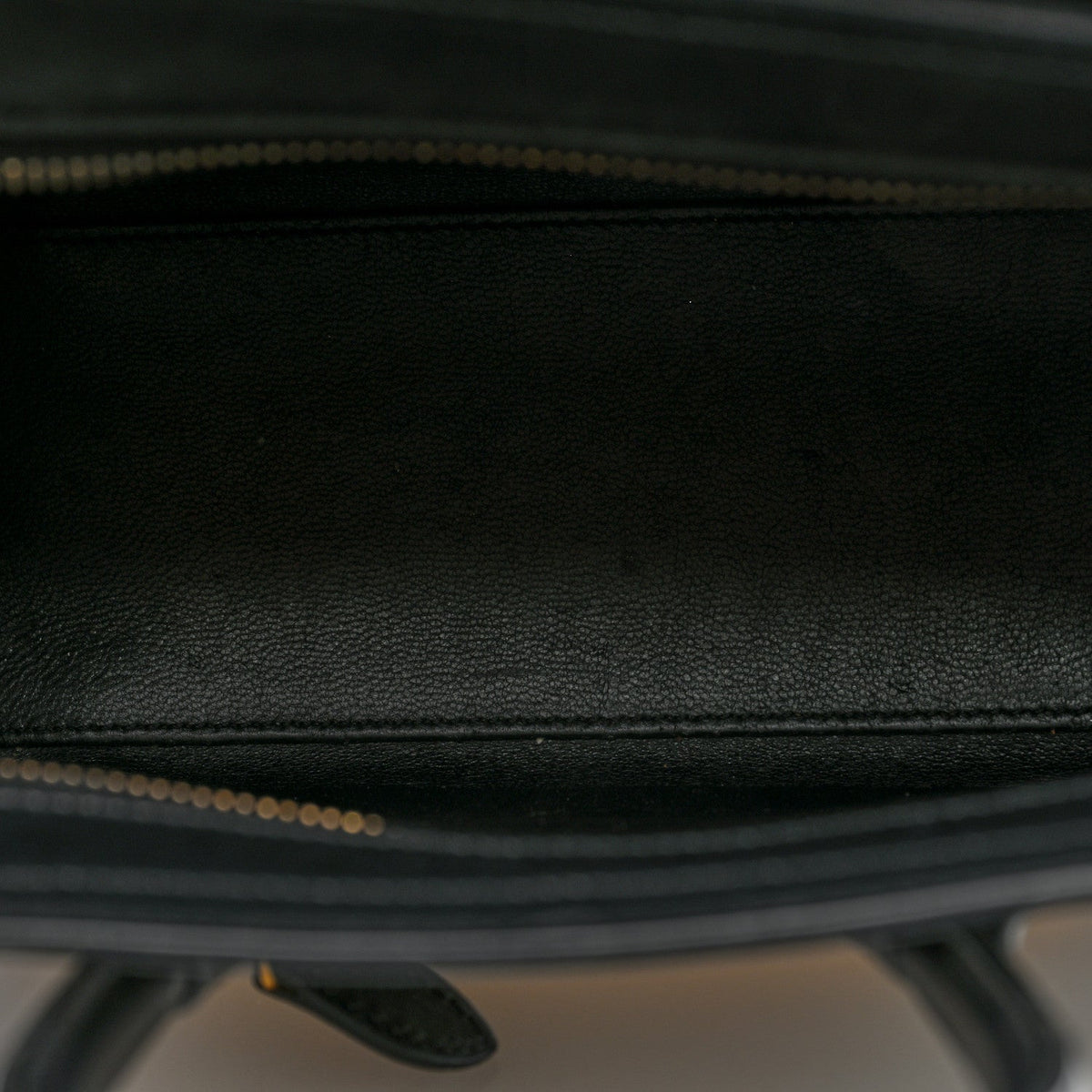 Celine Calfskin Nano Tri-Color Luggage Bag Yellow