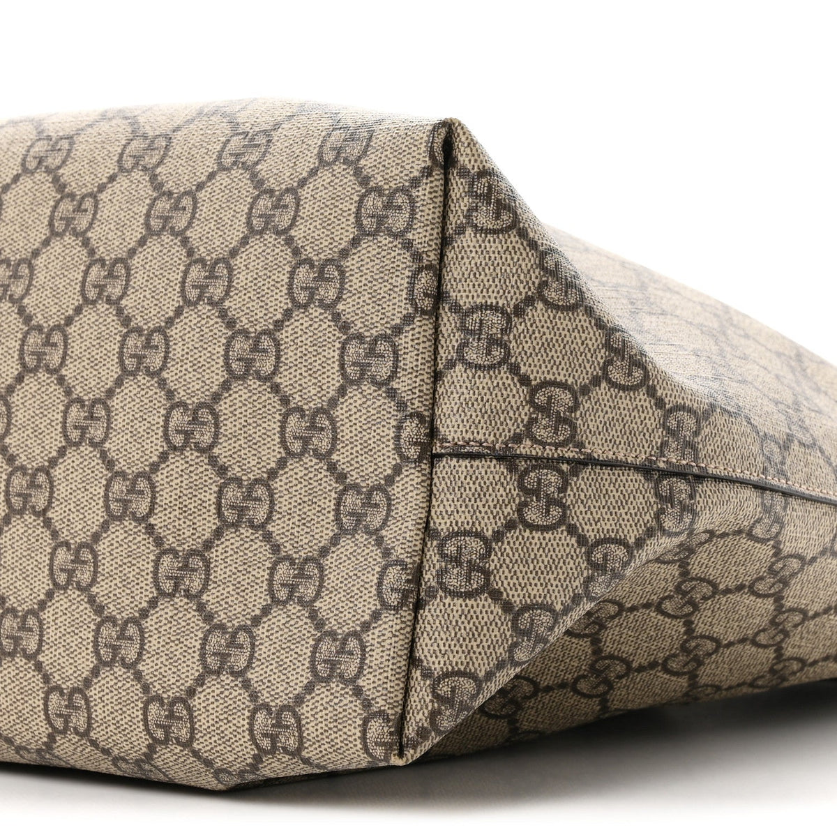 Gucci GG Supreme Monogram Medium Ophidia Shopping Tote Brown