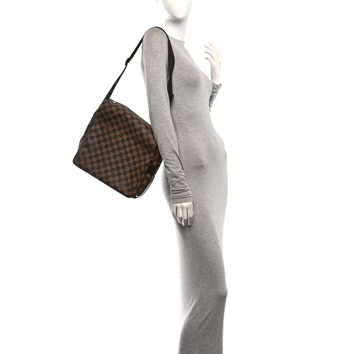 Louis Vuitton Damier Ebene Naviglio Messenger Bag Ebene