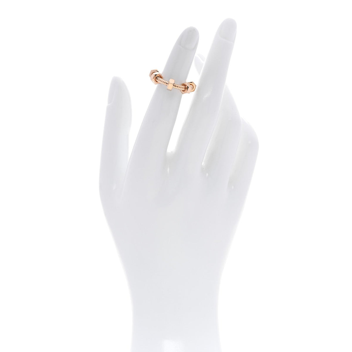 Cartier 18K Pink Gold Ecrou de Cartier Ring 49 5