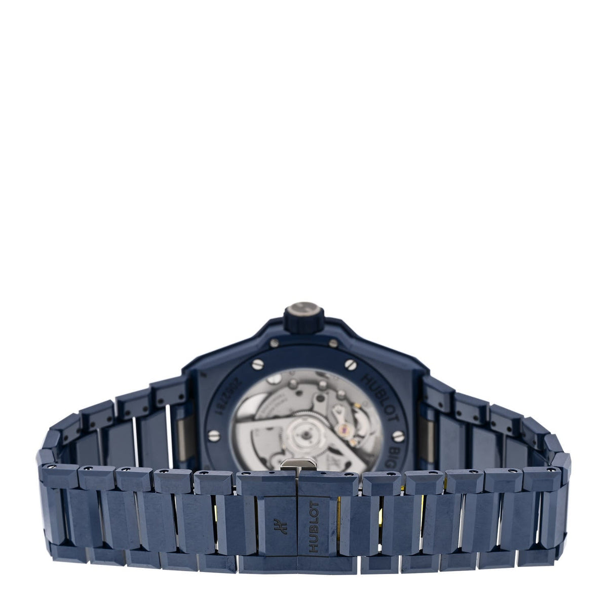 Hublot Ceramic 38mm Big Bang Integrated Watch Blue 457.EX.7170.EX