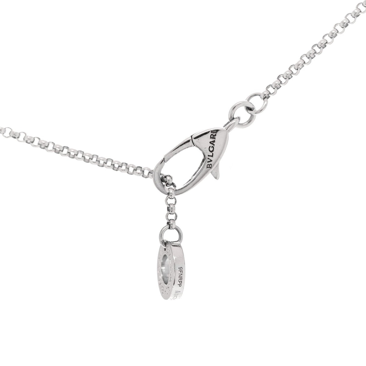 18K White Gold Mini B.Zero1 Pendant Necklace