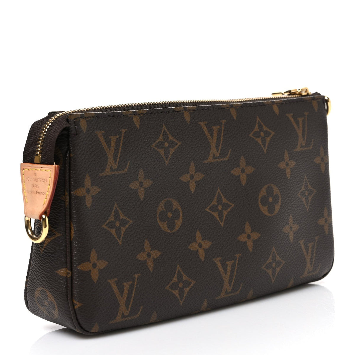 Louis Vuitton Monogram Chain Pochette Accessoires Brown