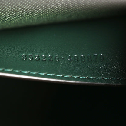 Gucci Calfskin Small Diana Tote Bag Green